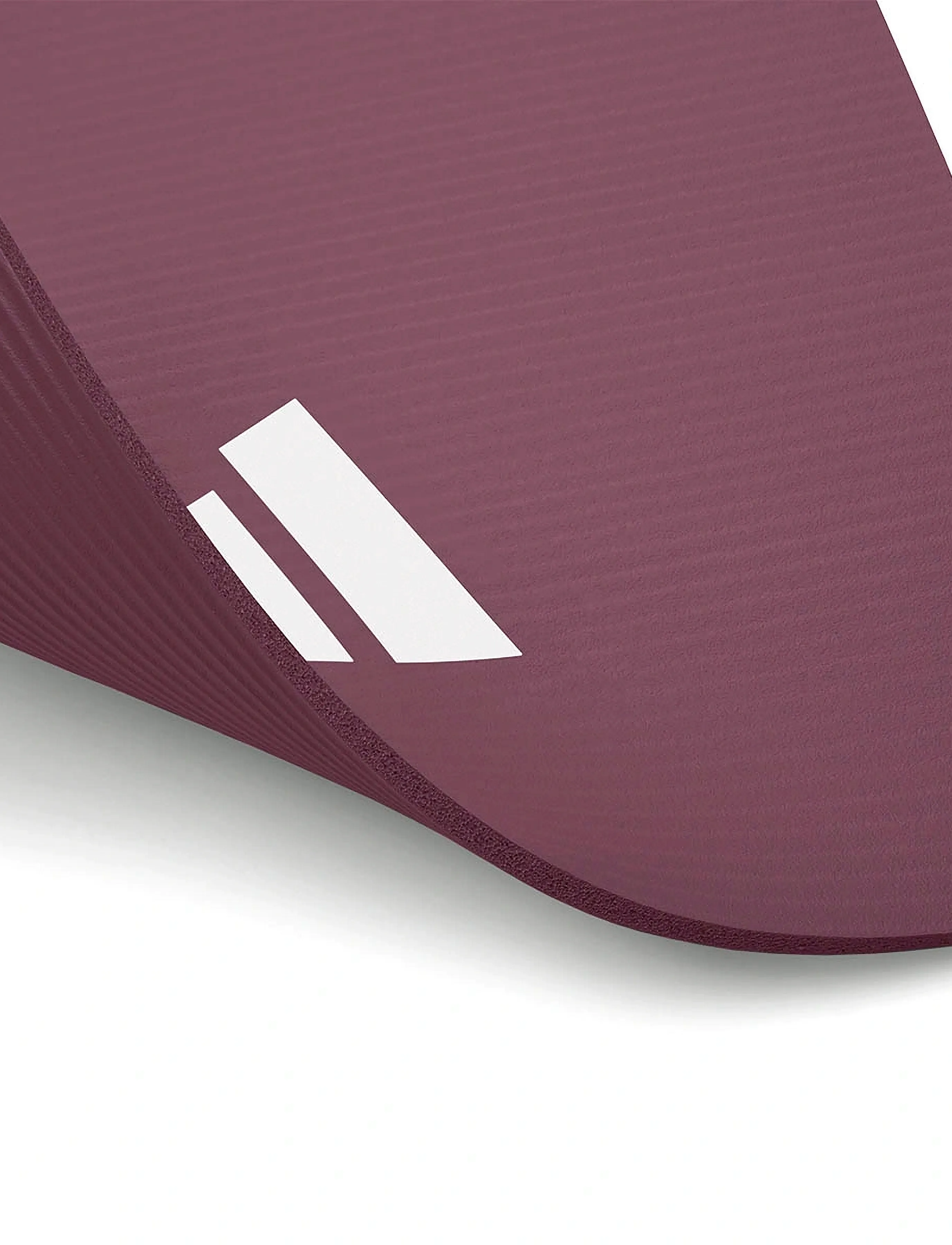 adidas Equipment - Fitness Mat - 7mm - treniruočių kilimėliai ir aksesuarai - maroon - 3