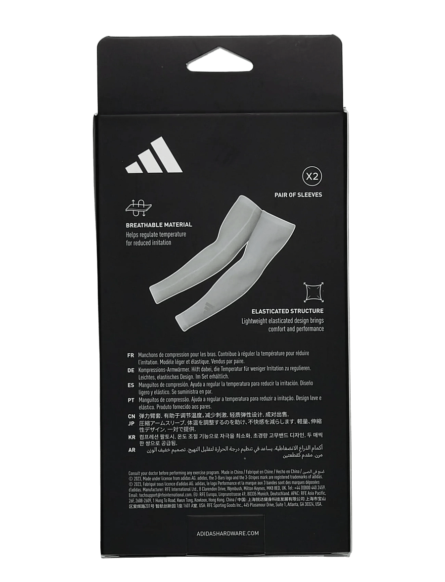 adidas Equipment - Compression Arm Sleeves - schienen & stützen - white - 3