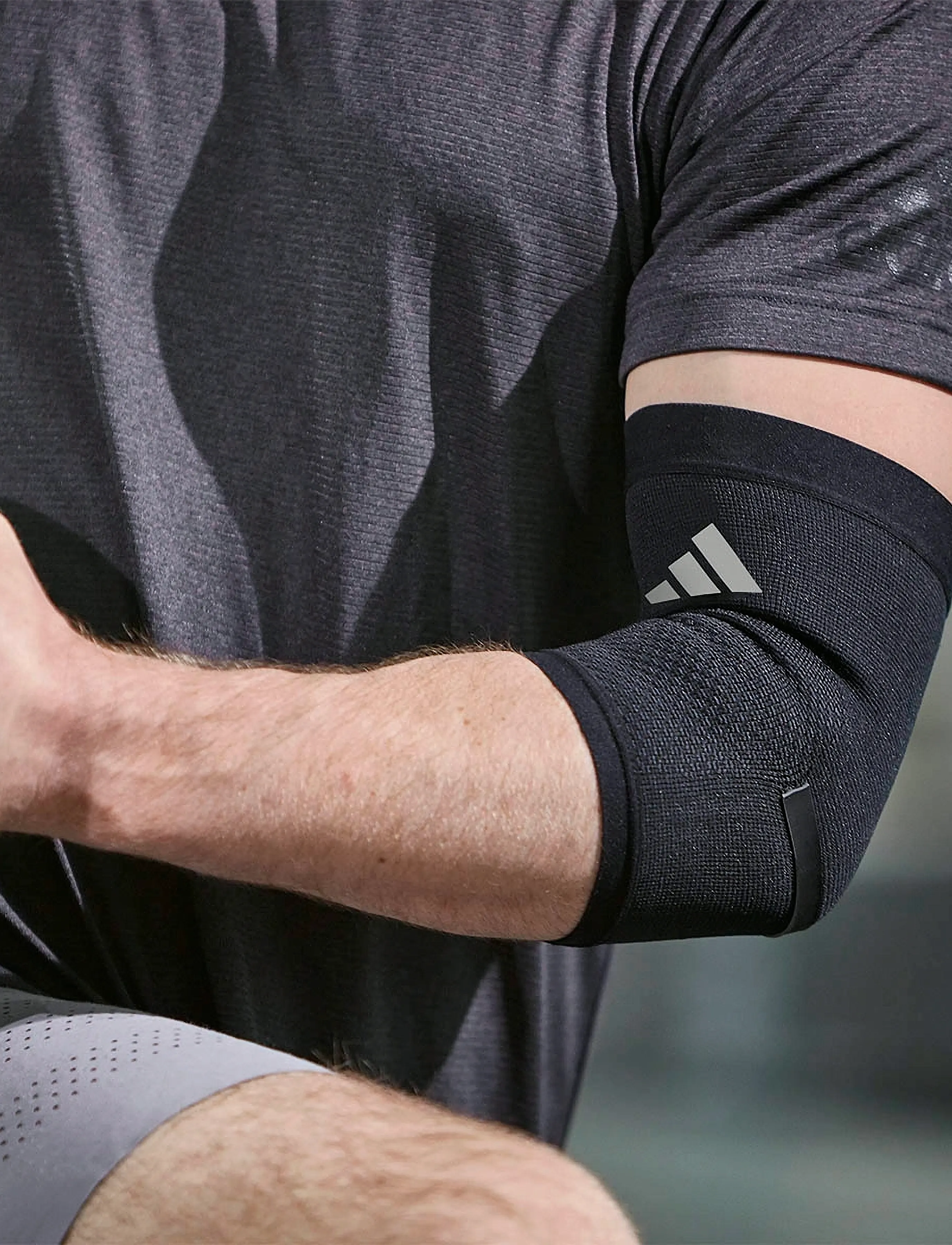 adidas Equipment Performance Elbow Support, M, Multi/patterned, Sport Braces & Supports > Sport Elbow Support, Herre