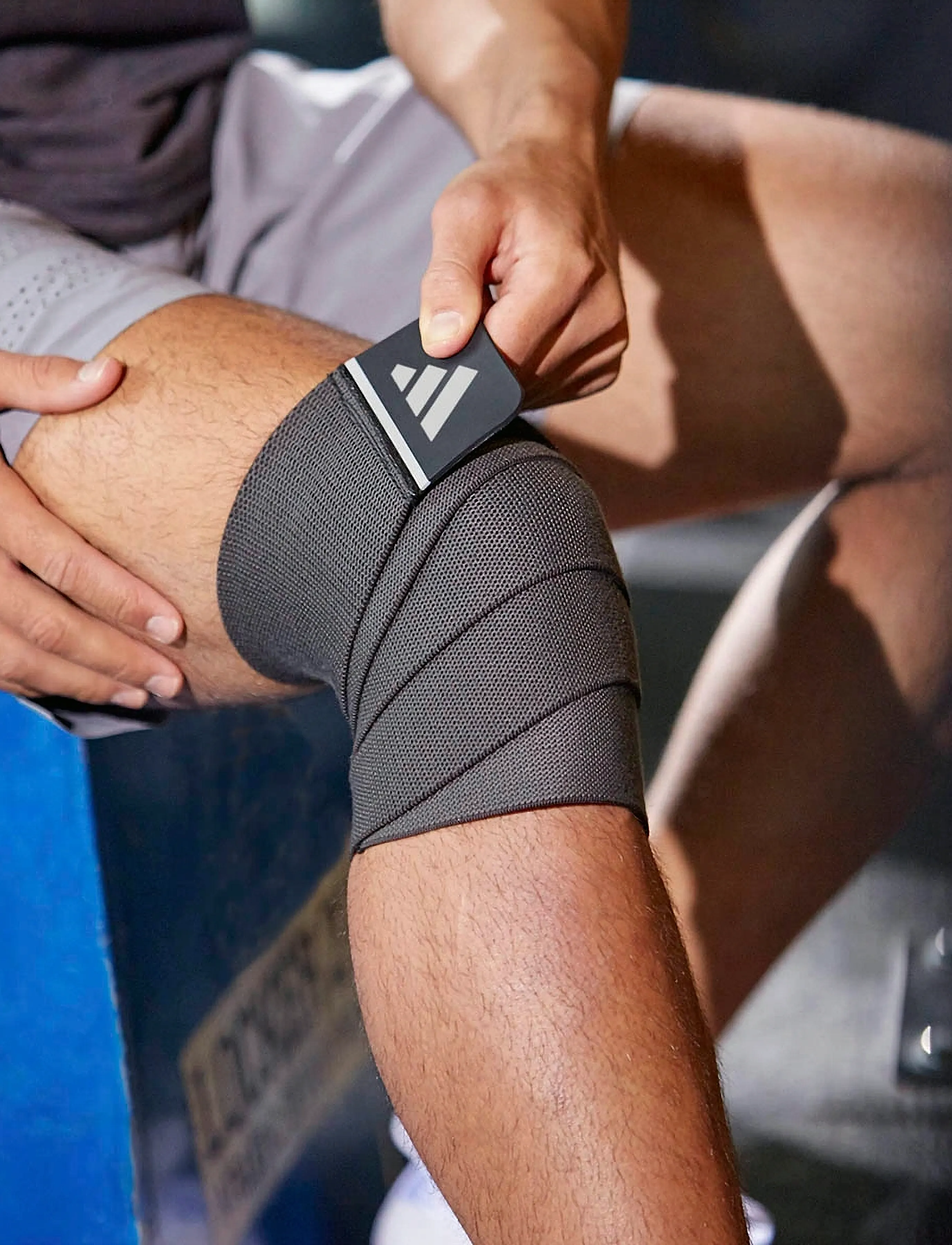 adidas Equipment Universal Support Wrap - Long, One Size, Grey, Sport Braces & Supports > Sport Other Support Products, Dame
