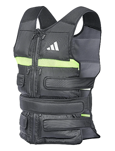 adidas Equipment Perf. Adjust. Wght Vest - 10Kg - Ausrüstung - MULTI-COLOURED / grey