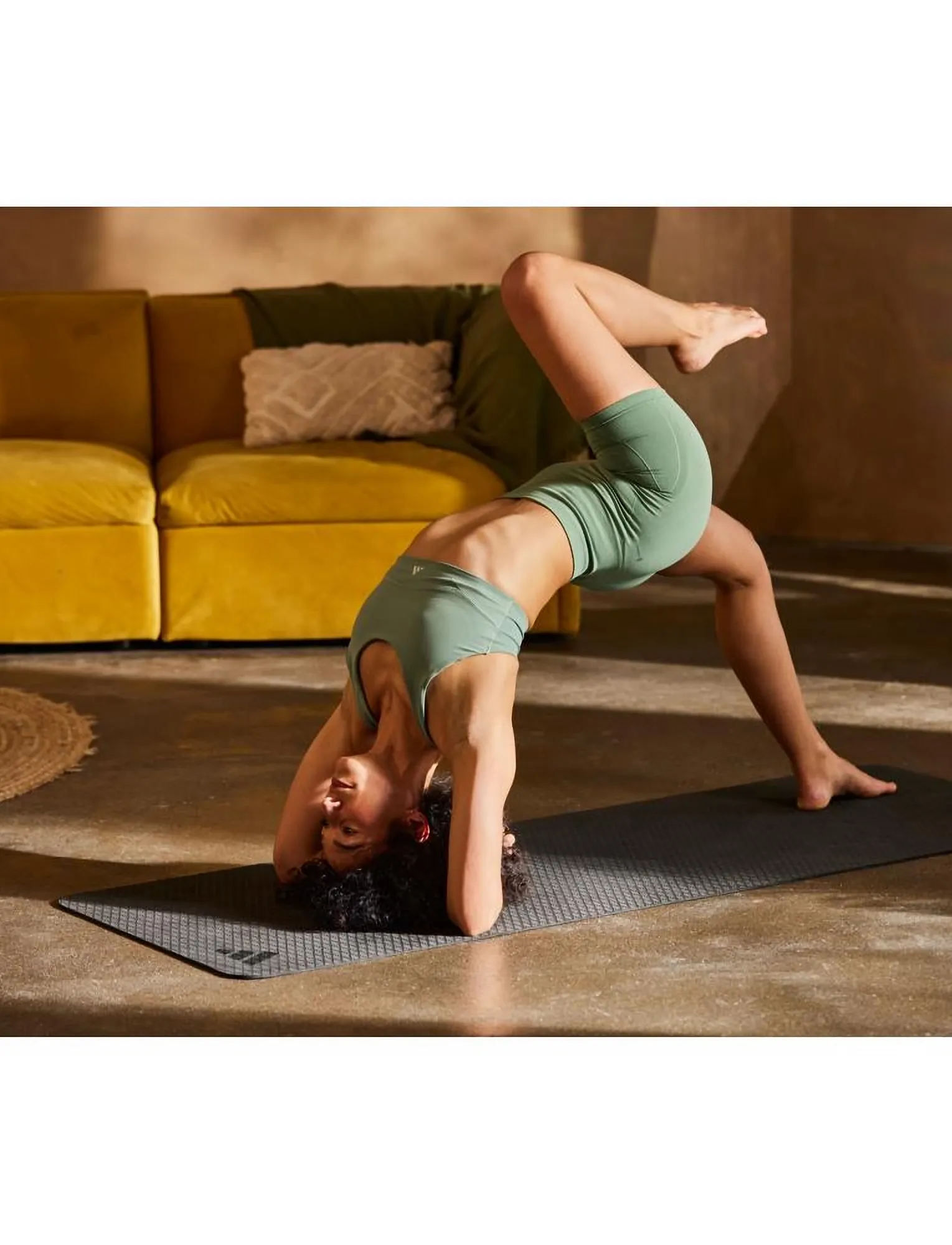 adidas Equipment Adidas Yoga Mat - 4mm - Streetstyle - MULTI-COLORED / black