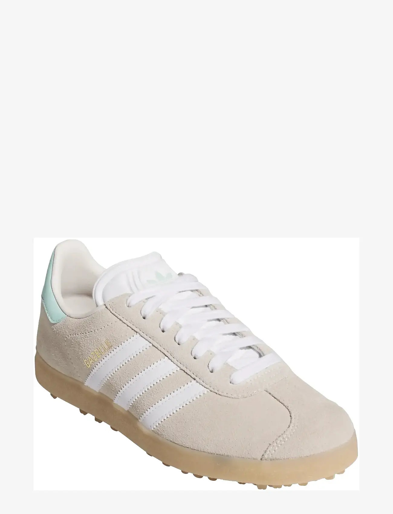 adidas Golf Originals - W GAZELLE GOLF - golfschuhe - cwhite/ftwwht/clemin - 0