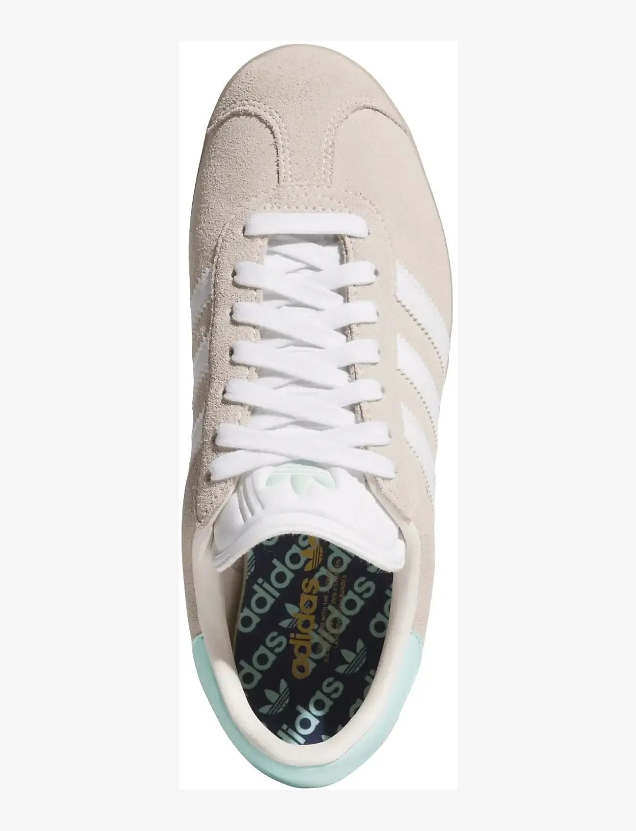 adidas Golf Originals - W GAZELLE GOLF - golfschuhe - cwhite/ftwwht/clemin - 4