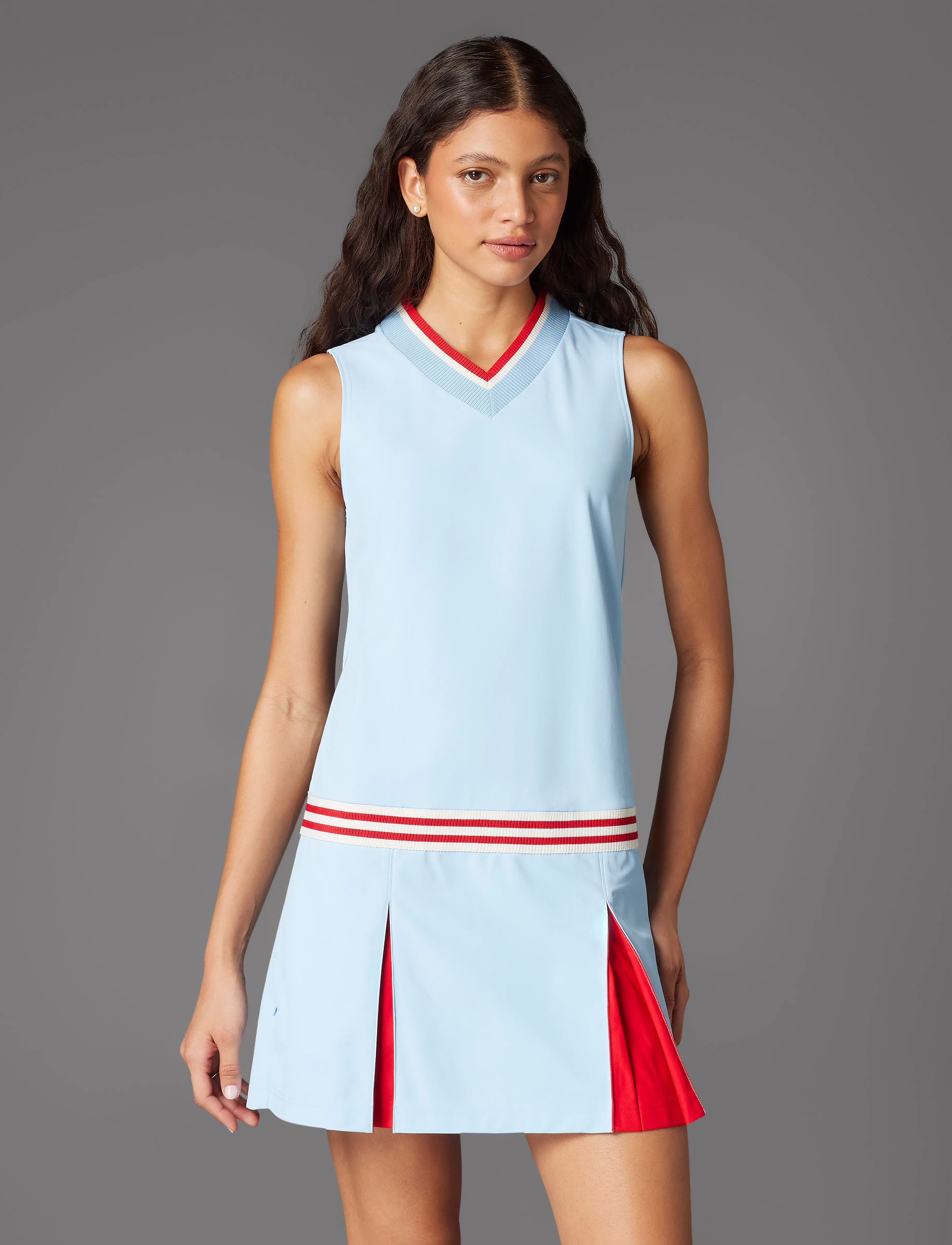 adidas Golf Originals F Dress W - Klänningar - CLESKY / blue