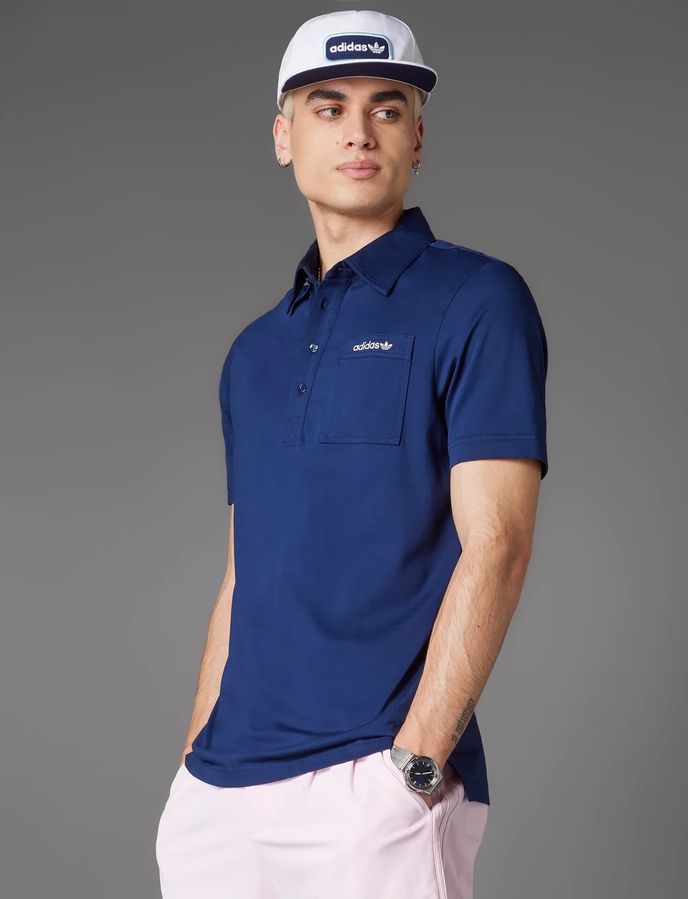 adidas Golf Originals - S Pocket Polo - oberteile & t-shirts - nindig - 0