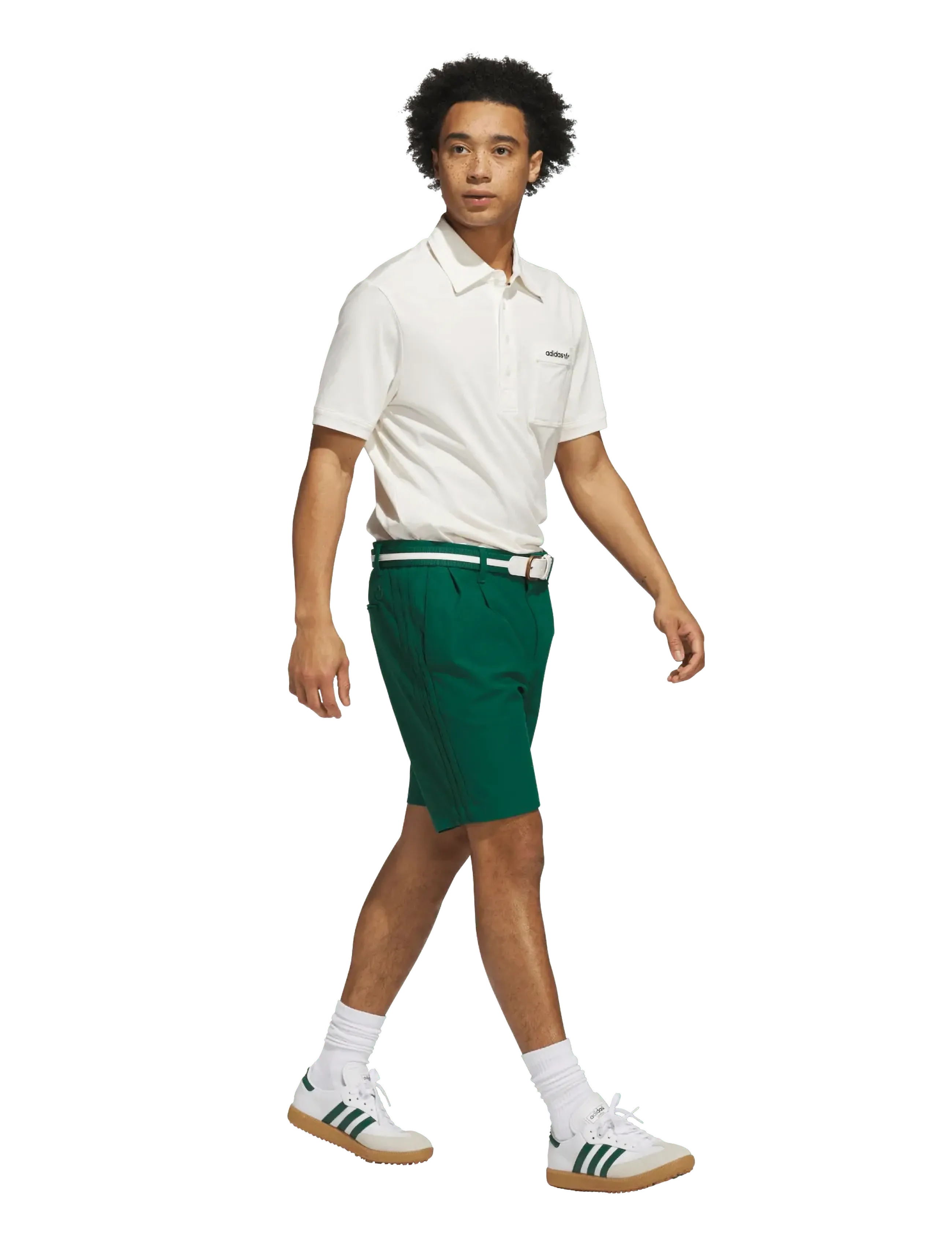 adidas Golf Originals S Pocket Polo, Mænd, Lomme Poloshirt, Cream, Str: M