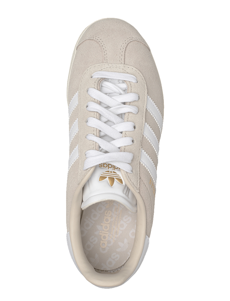 adidas Golf Originals - W GAZELLE GOLF - golfskor - alumin/ftwwht/goldmt - 3