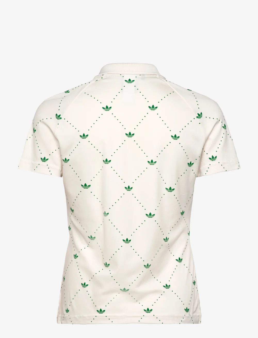 adidas Golf Originals - F Nvlty Polo W - toppe & t-shirts - cwhite/green - 2