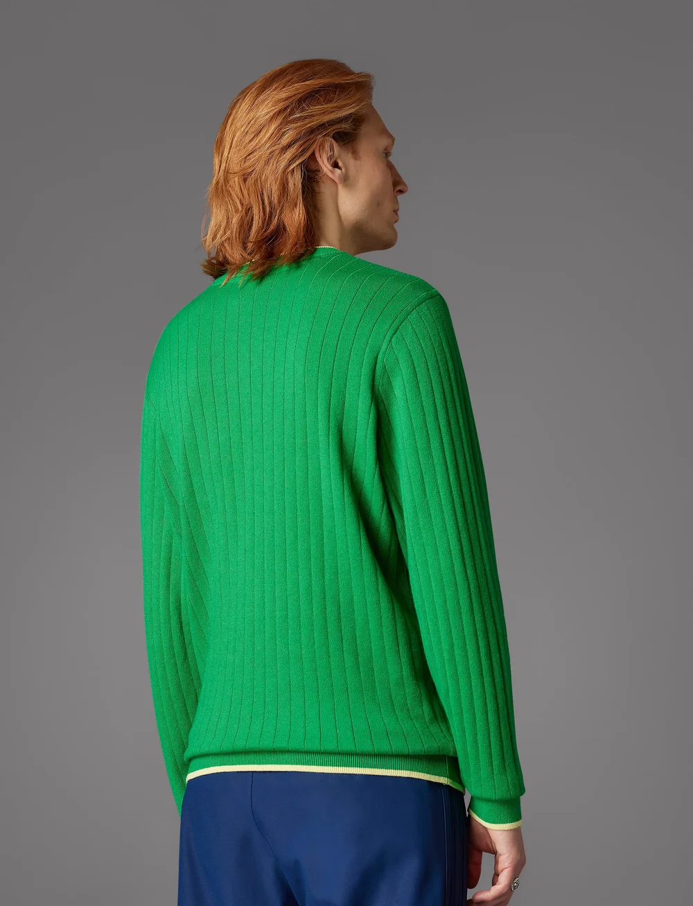 adidas Golf Originals - F Knit Sweater - sweatshirts - green - 3
