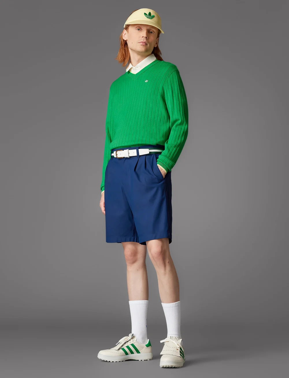 adidas Golf Originals - F Knit Sweater - sweatshirts - green - 4