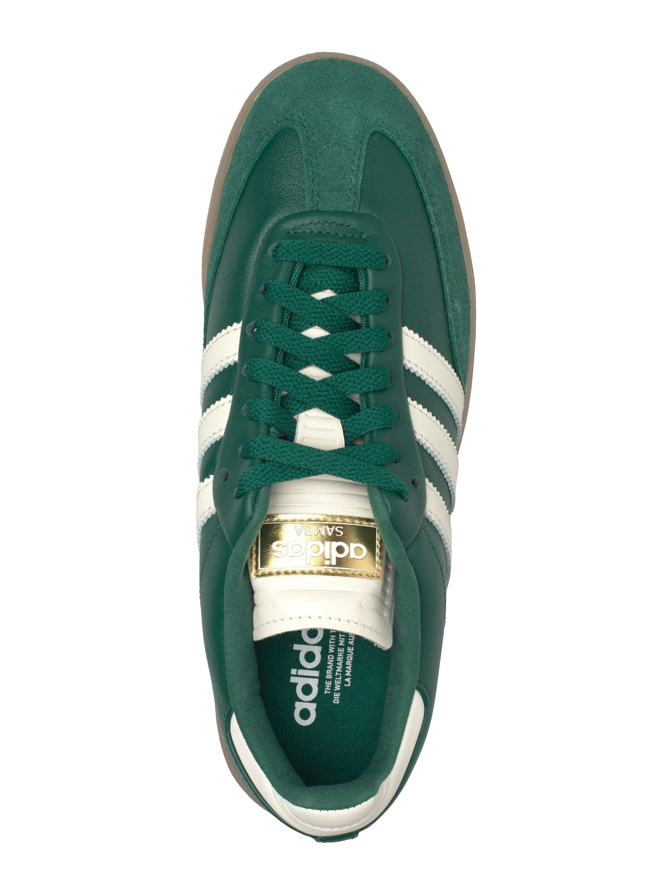 adidas Golf Originals - SAMBA GOLF - golfijalatsid - cgreen/owhite/gum4 - 3