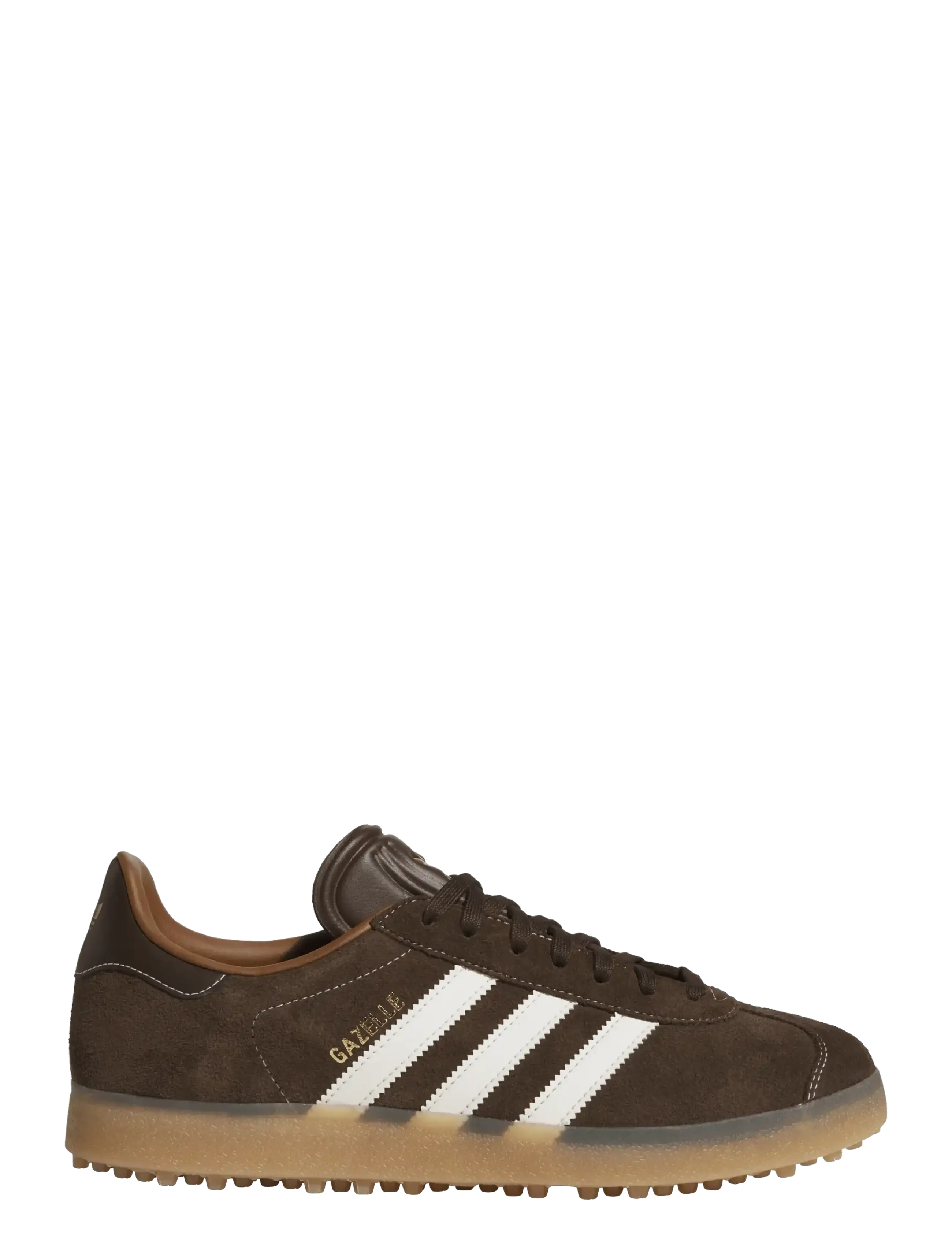 adidas Golf Originals - GAZELLE GOLF - golfsko - dbrown/cwhite/gum4 - 1