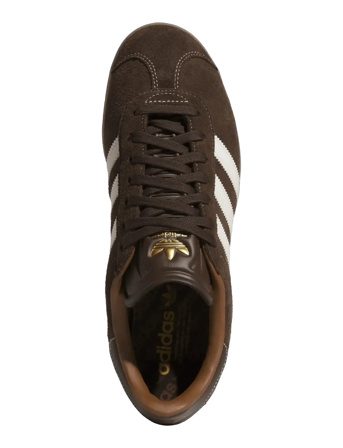 adidas Golf Originals - GAZELLE GOLF - golfsko - dbrown/cwhite/gum4 - 3