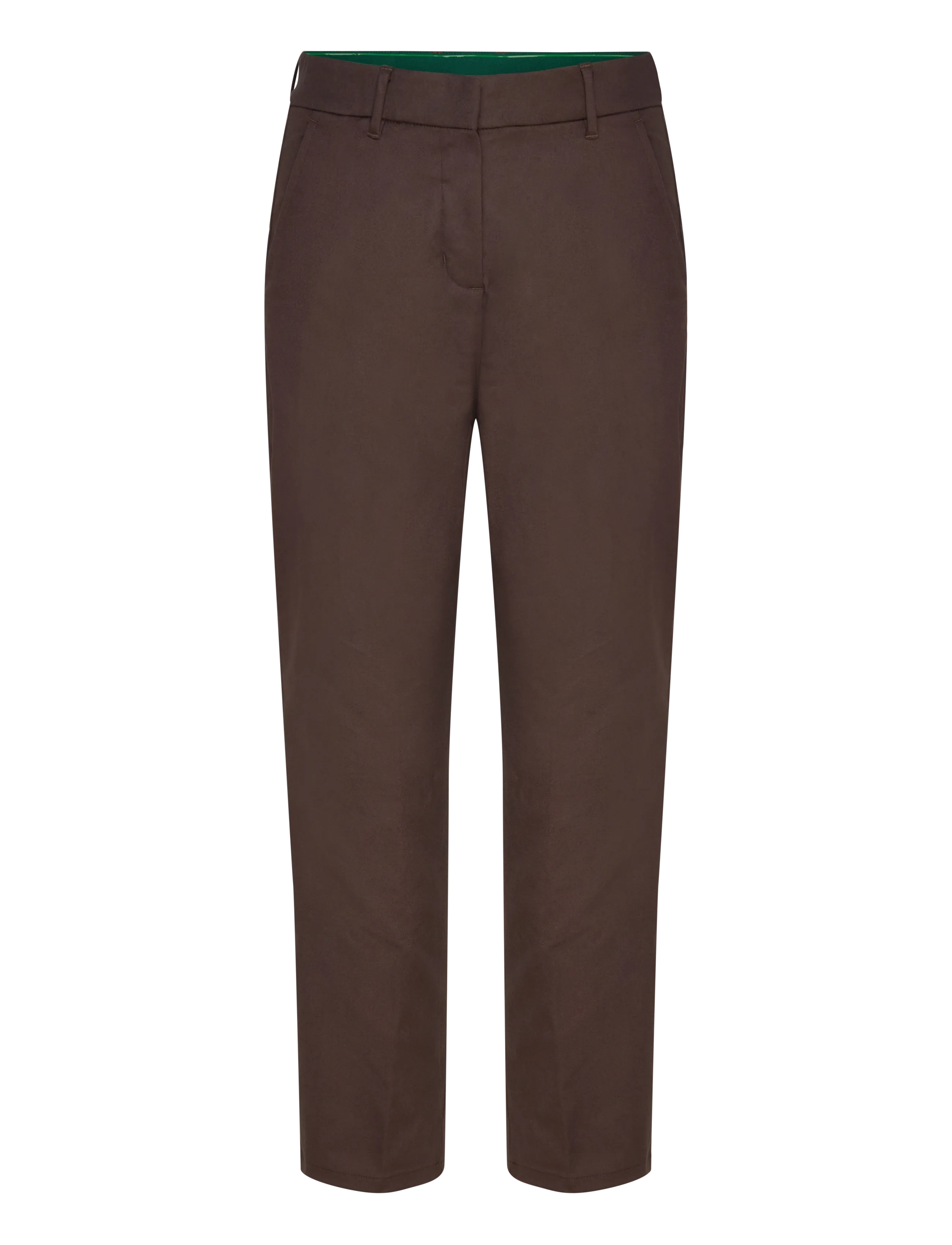 adidas Golf Originals - MR Pant W - golfbukser - dbrown - 0