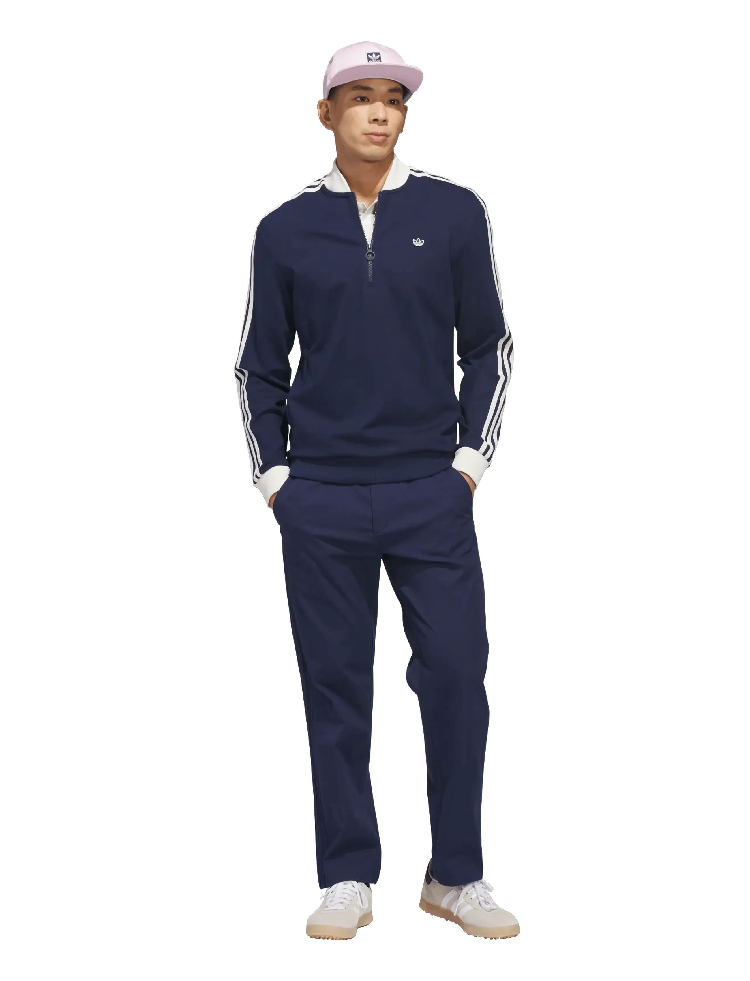 adidas Golf Originals - F 3 Str 1/4 Zip - oberteile - nindig/cwhite - 2