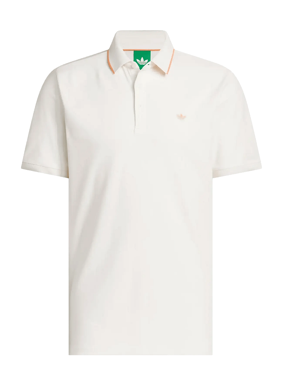adidas Golf Originals - F Solid Polo LC - tops & t-shirts - cwhite/duor - 1