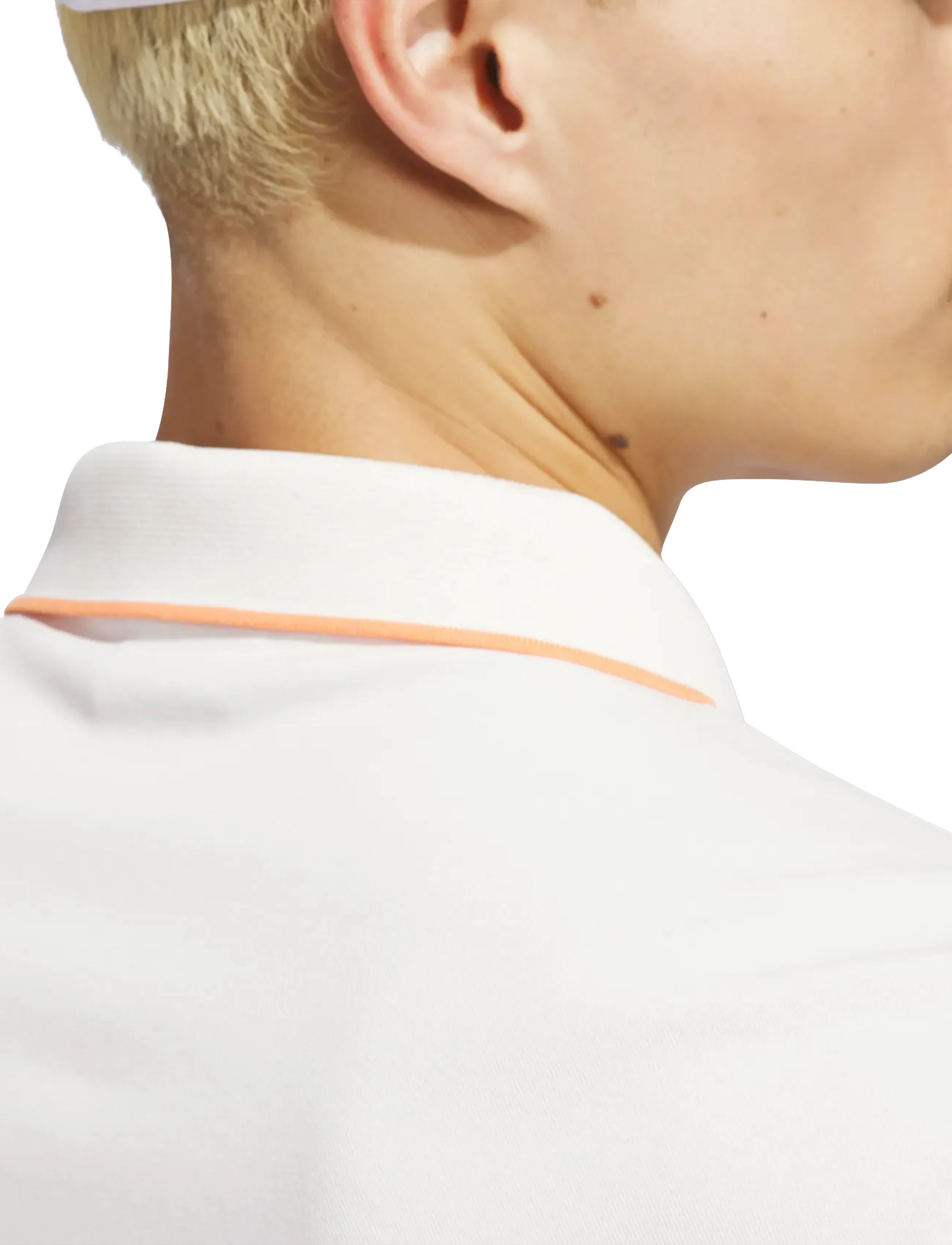 adidas Golf Originals - F Solid Polo LC - polos - cwhite/duor - 4