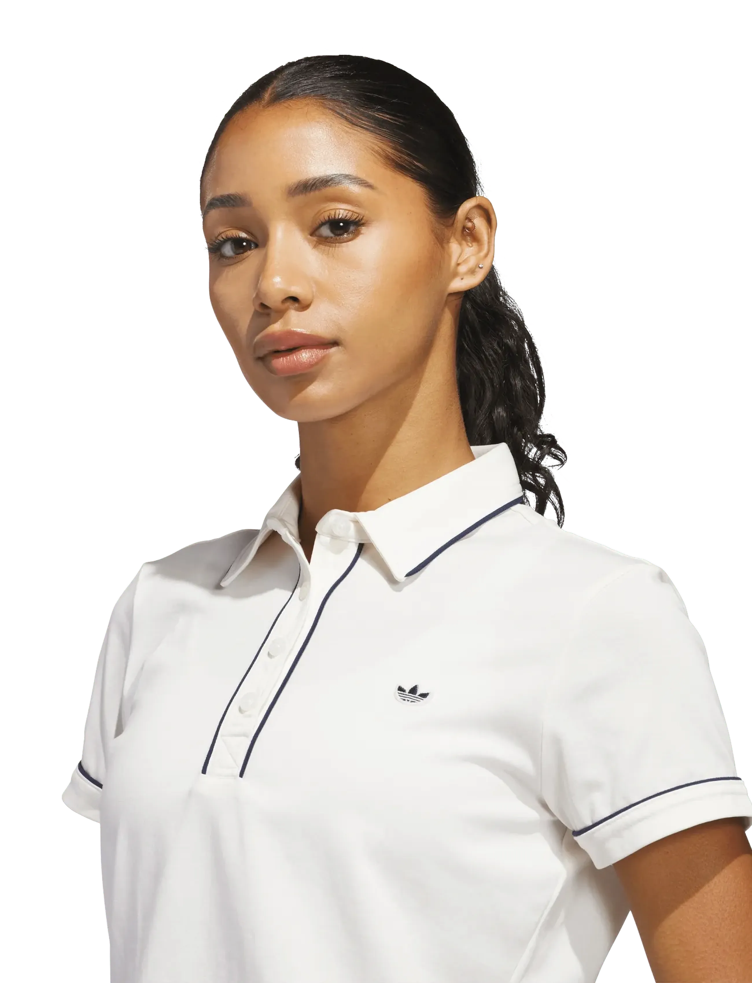 adidas Golf Originals - F Solid Polo W - alussärgid ja t-särgid - cwhite - 3