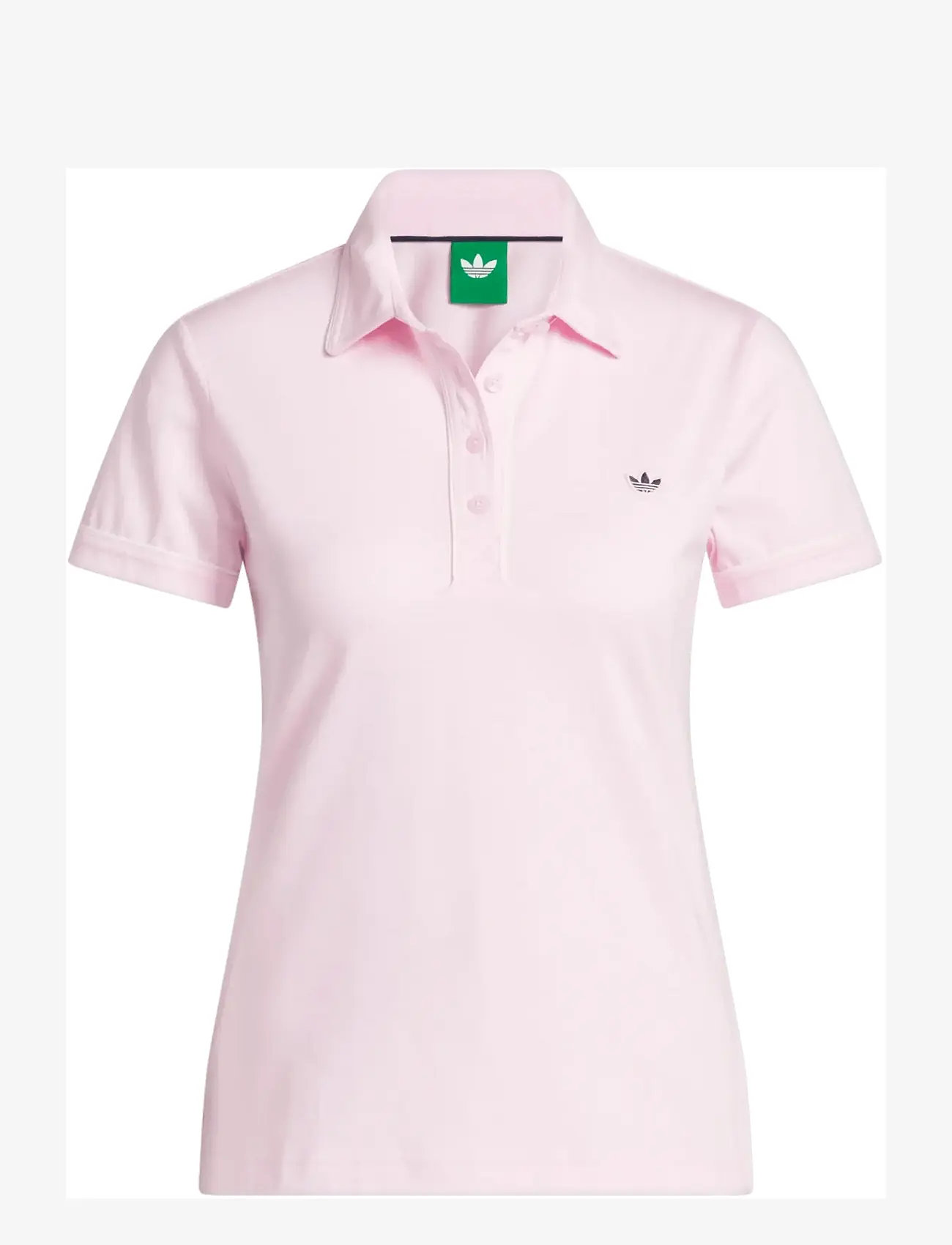 adidas Golf Originals - F Solid Polo W - toppar & t-shirts - clpink - 1