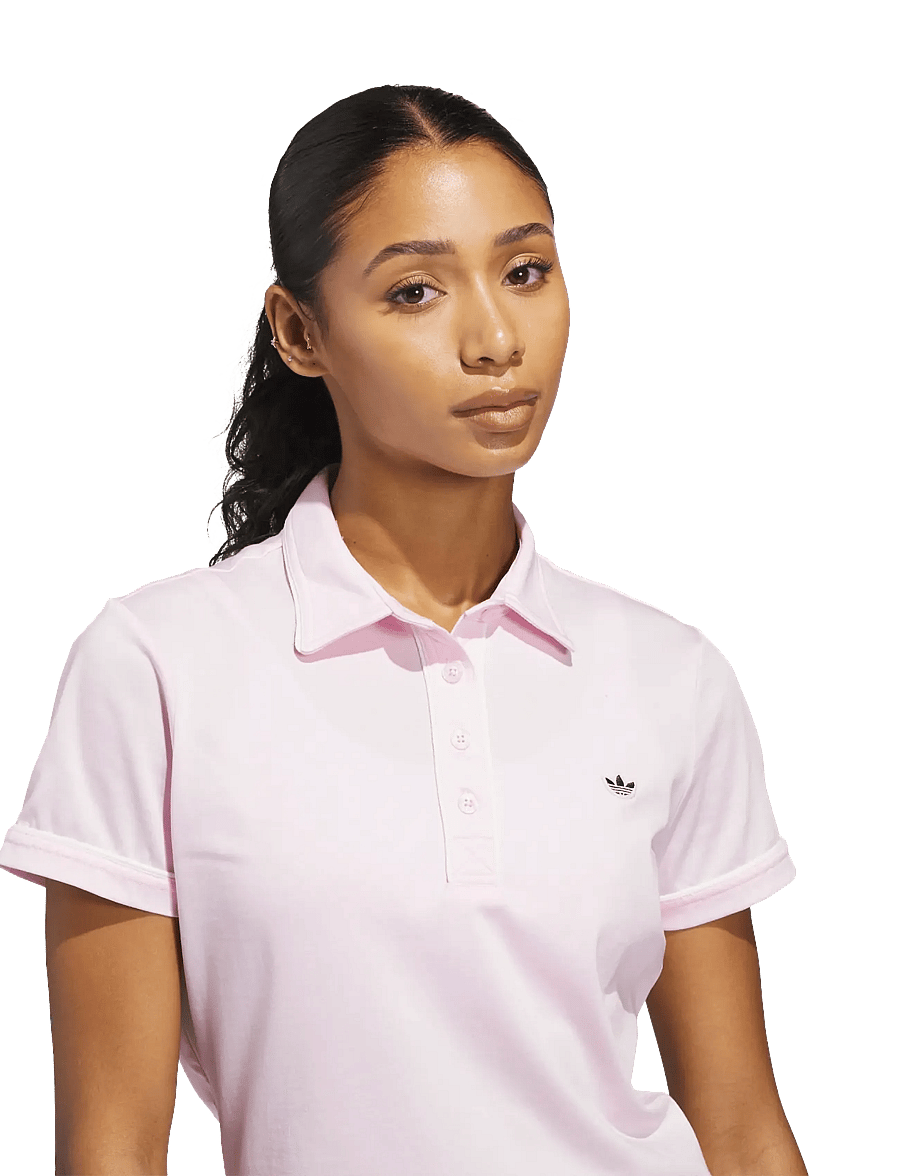 adidas Golf Originals - F Solid Polo W - oberteile & t-shirts - clpink - 3