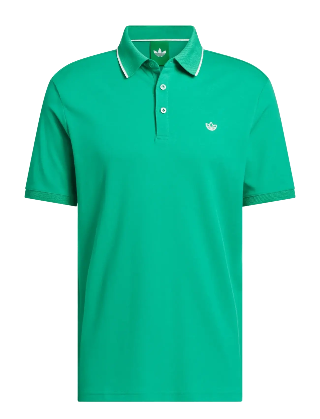 adidas Golf Originals F Solid Polo Lc, Mænd, Kortærmet Poloshirt, Grøn, Str: XS