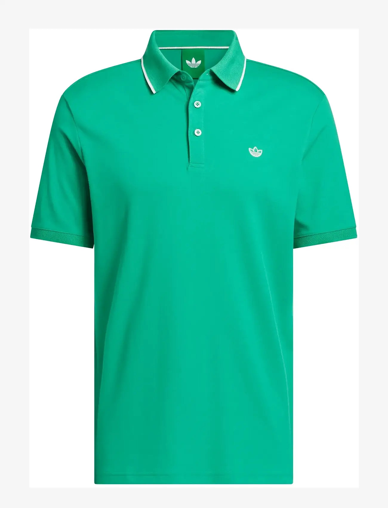 adidas Golf Originals - F Solid Polo LC - oberteile & t-shirts - cougrn - 0