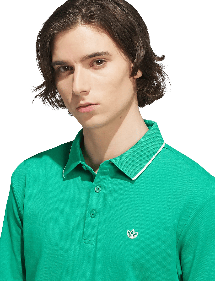 adidas Golf Originals - F Solid Polo LC - oberteile & t-shirts - cougrn - 4