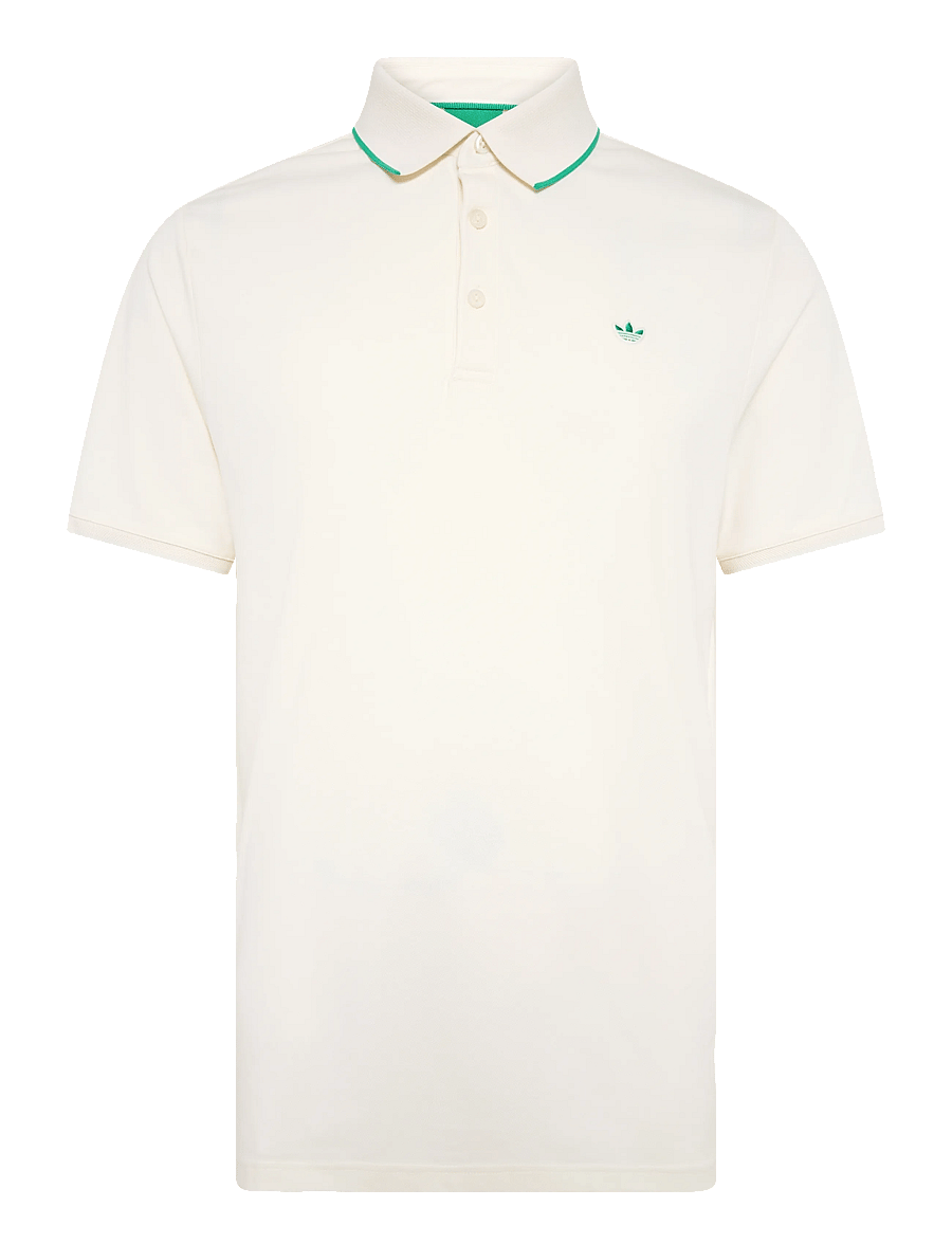 adidas Golf Originals - F Solid Polo LC - oberteile & t-shirts - cwhite/cougrn - 1