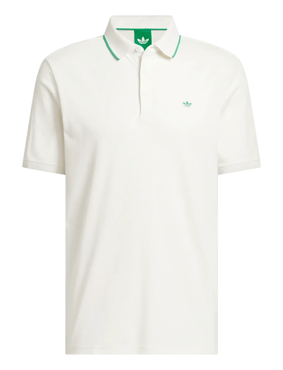 adidas Golf Originals - F Solid Polo LC - oberteile & t-shirts - cwhite/cougrn - 1