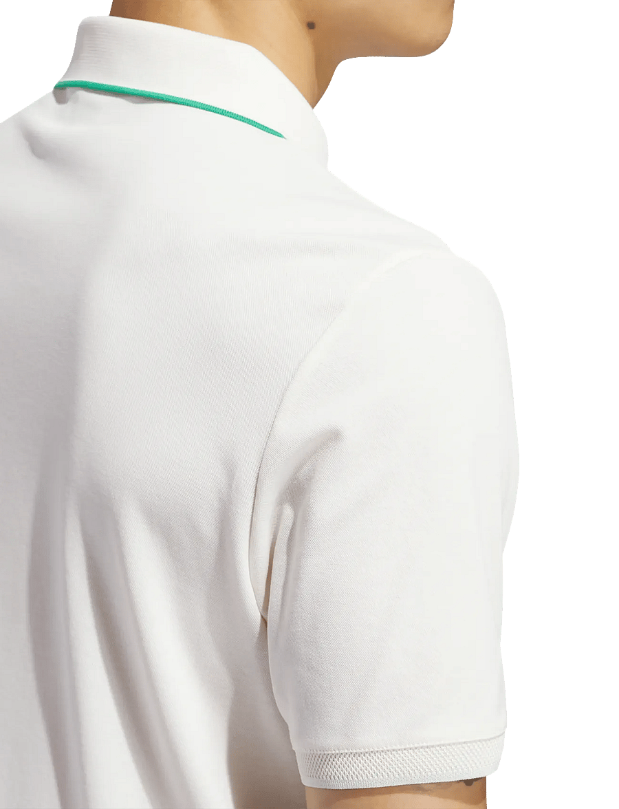 adidas Golf Originals - F Solid Polo LC - oberteile & t-shirts - cwhite/cougrn - 4