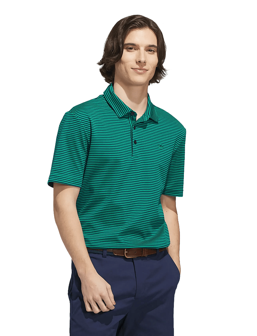 adidas Golf Originals - MR Stripe Polo2 - oberteile & t-shirts - cougrn/nindig - 2