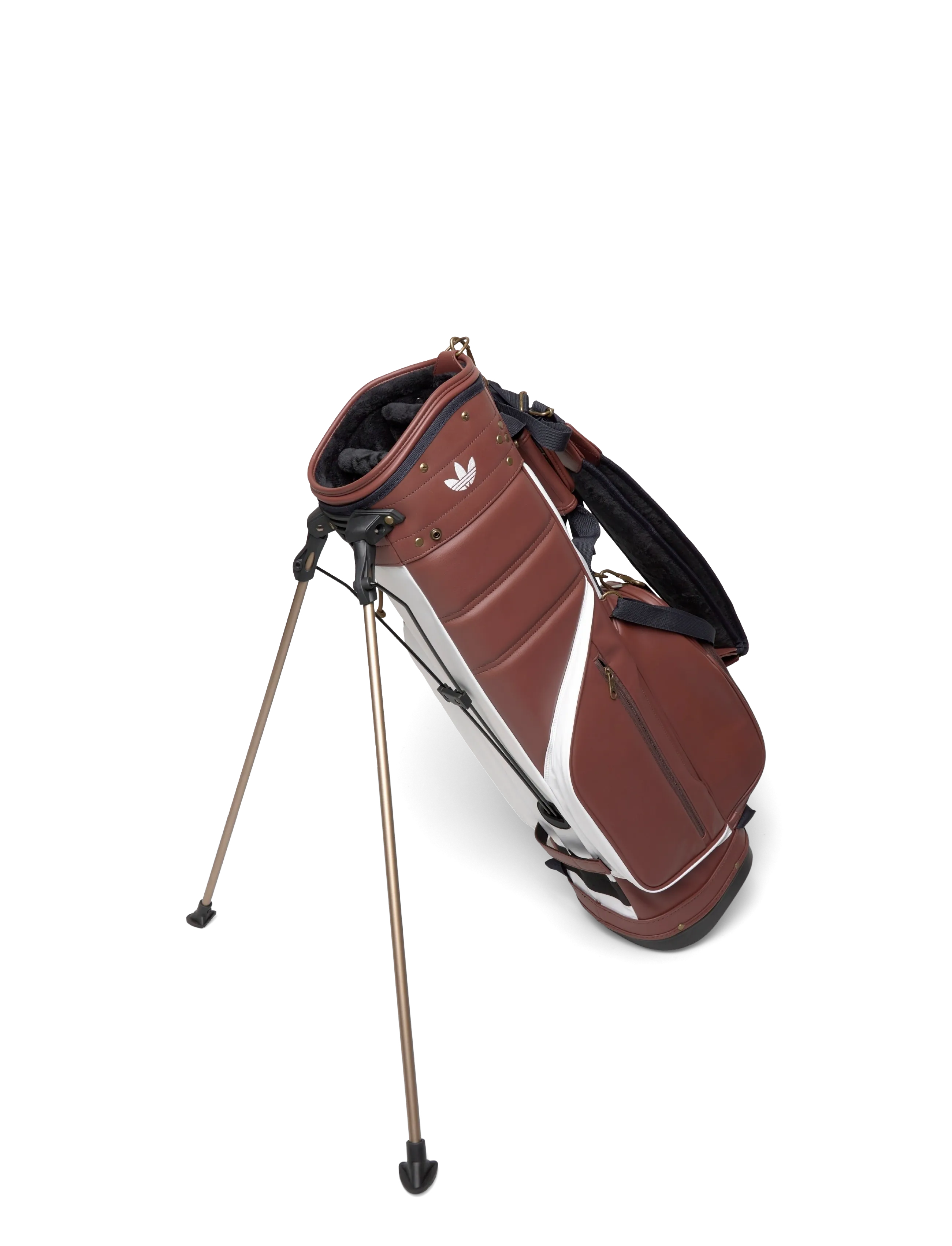 adidas Golf Originals S Carry Bag - Golfivarustus - SUPCOL / brown