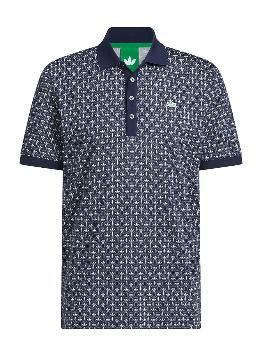 adidas Golf Originals - S Nov AOP P - oberteile & t-shirts - nindig/cwhite - 1