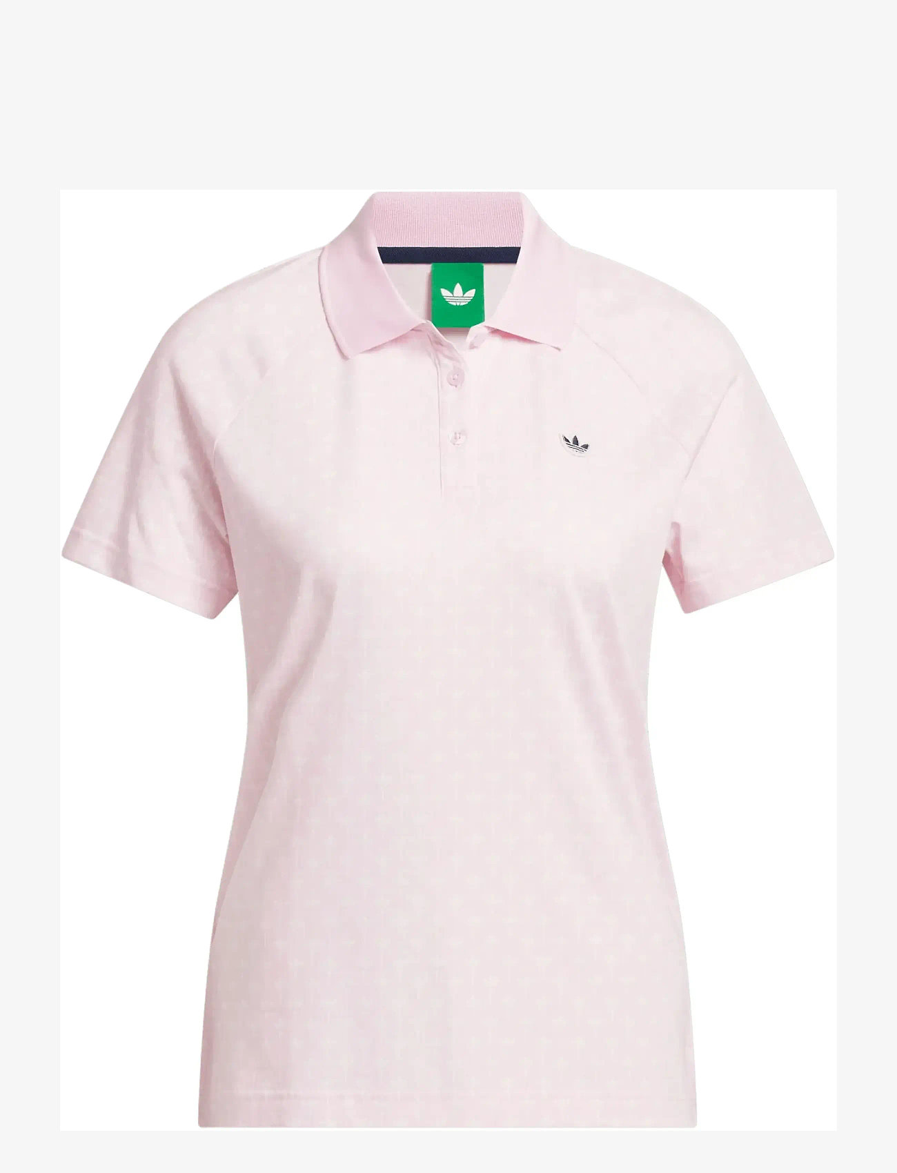 adidas Golf Originals - S Nov AOP W - oberteile & t-shirts - clpink/cwhite - 1