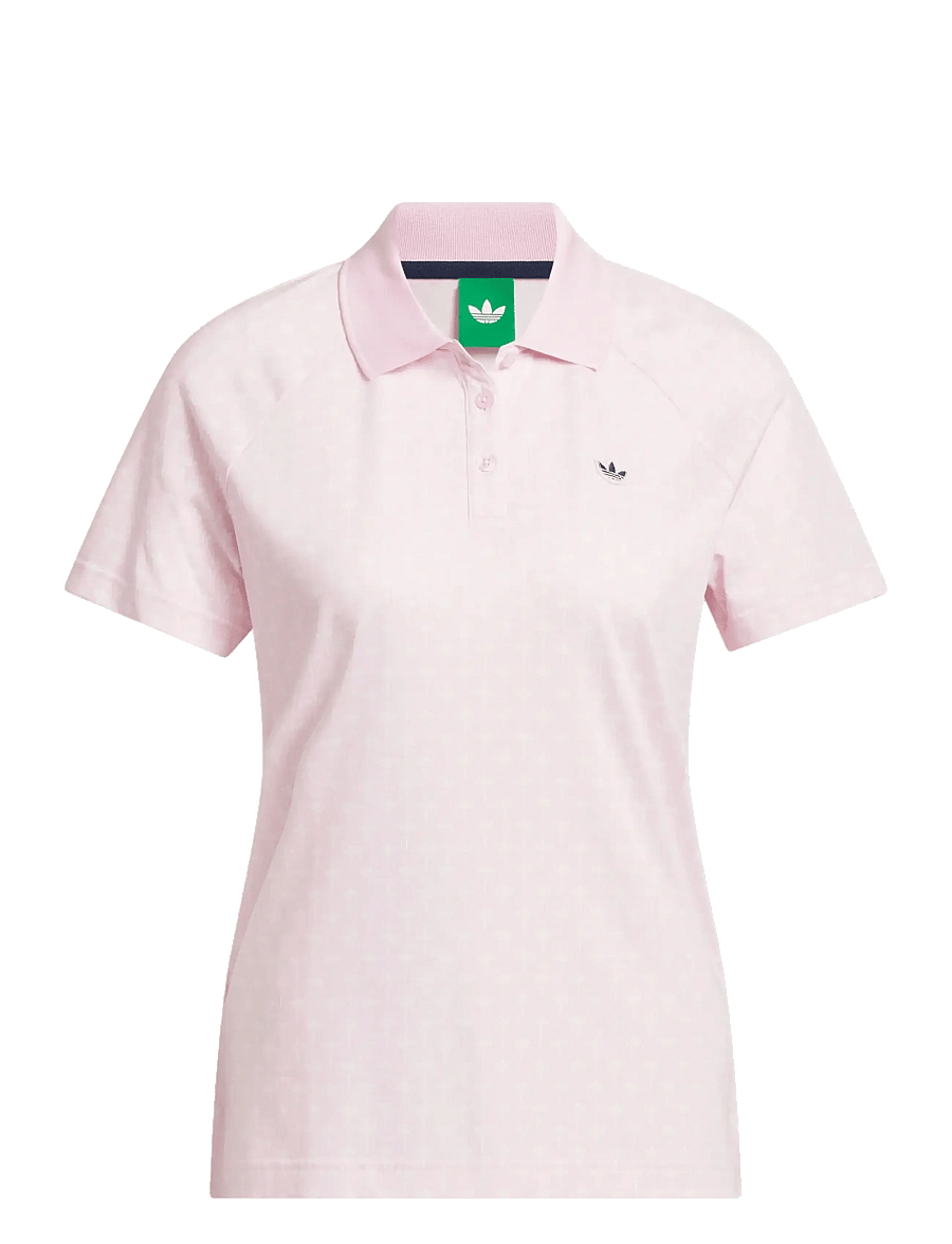 adidas Golf Originals - S Nov AOP W - toppe & t-shirts - clpink/cwhite - 1