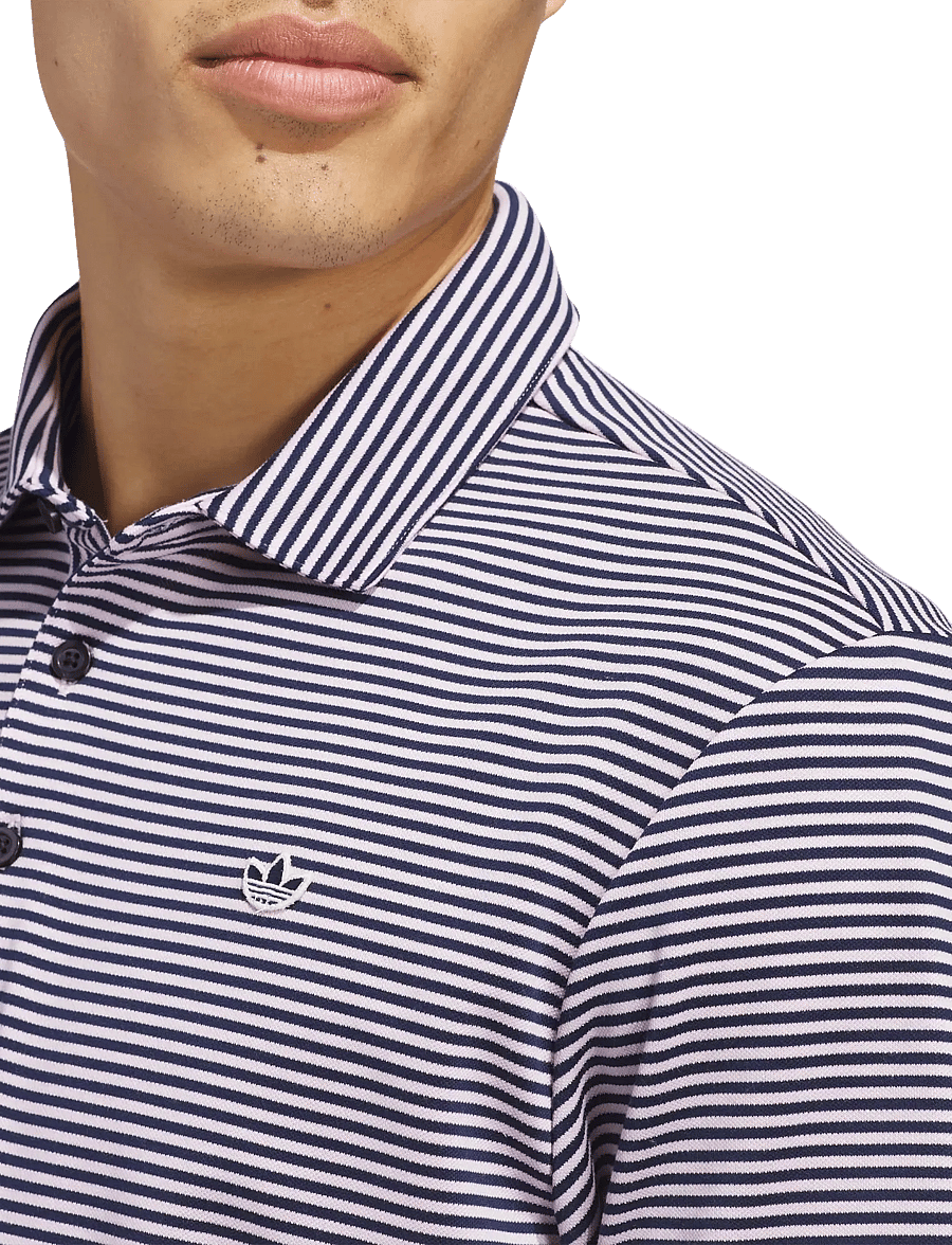 adidas Golf Originals - MR Stripe Polo2 - oberteile & t-shirts - clpink/nindig - 1
