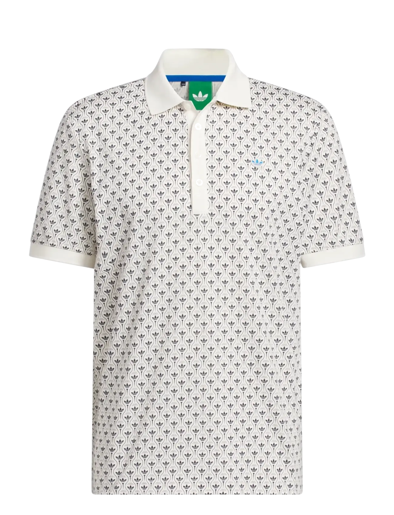 adidas Golf Originals - S Nov AOP P - polos - cwhite/nindig - 1