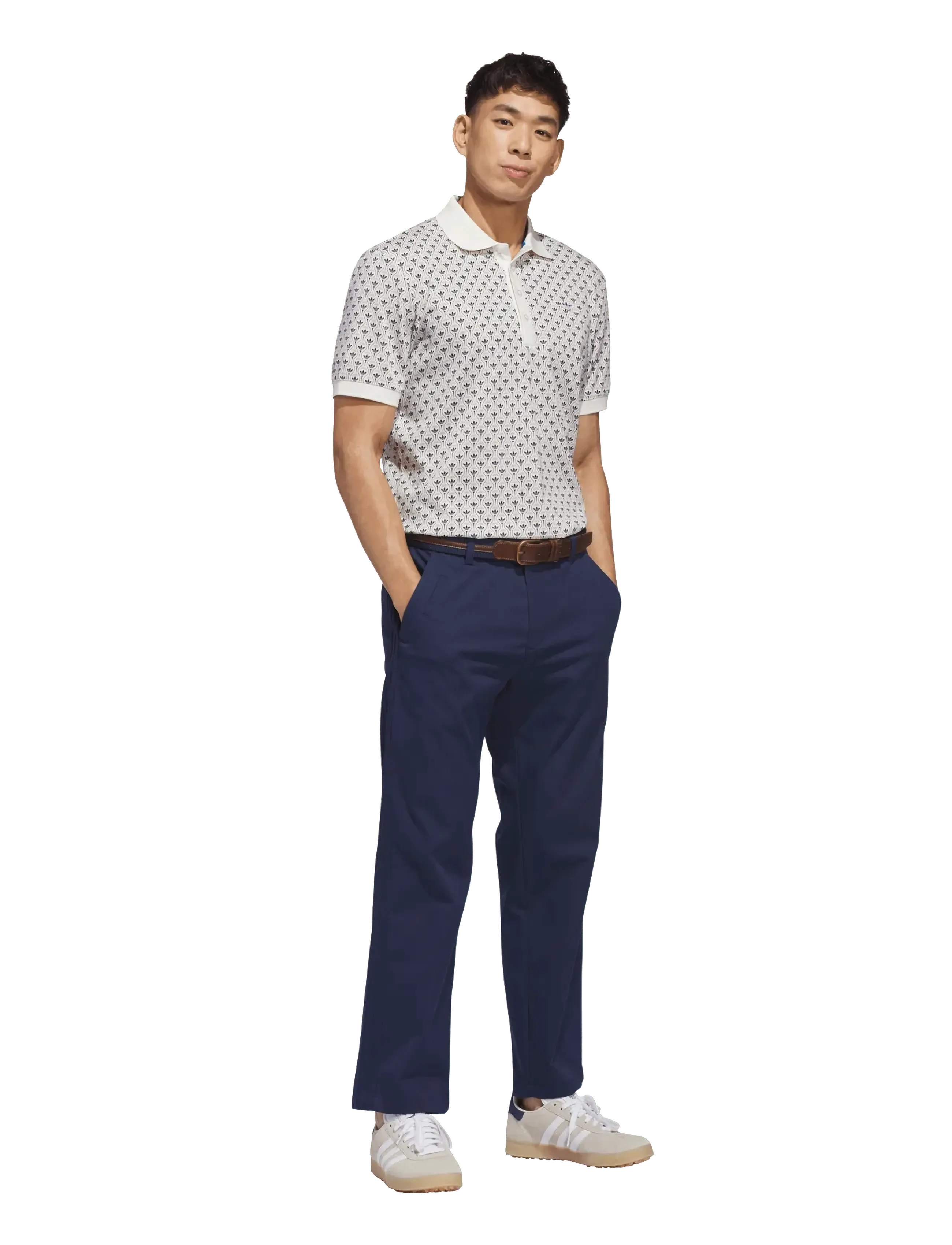 adidas Golf Originals S Nov AOP P - Pikéer - CWHITE/NINDIG / white