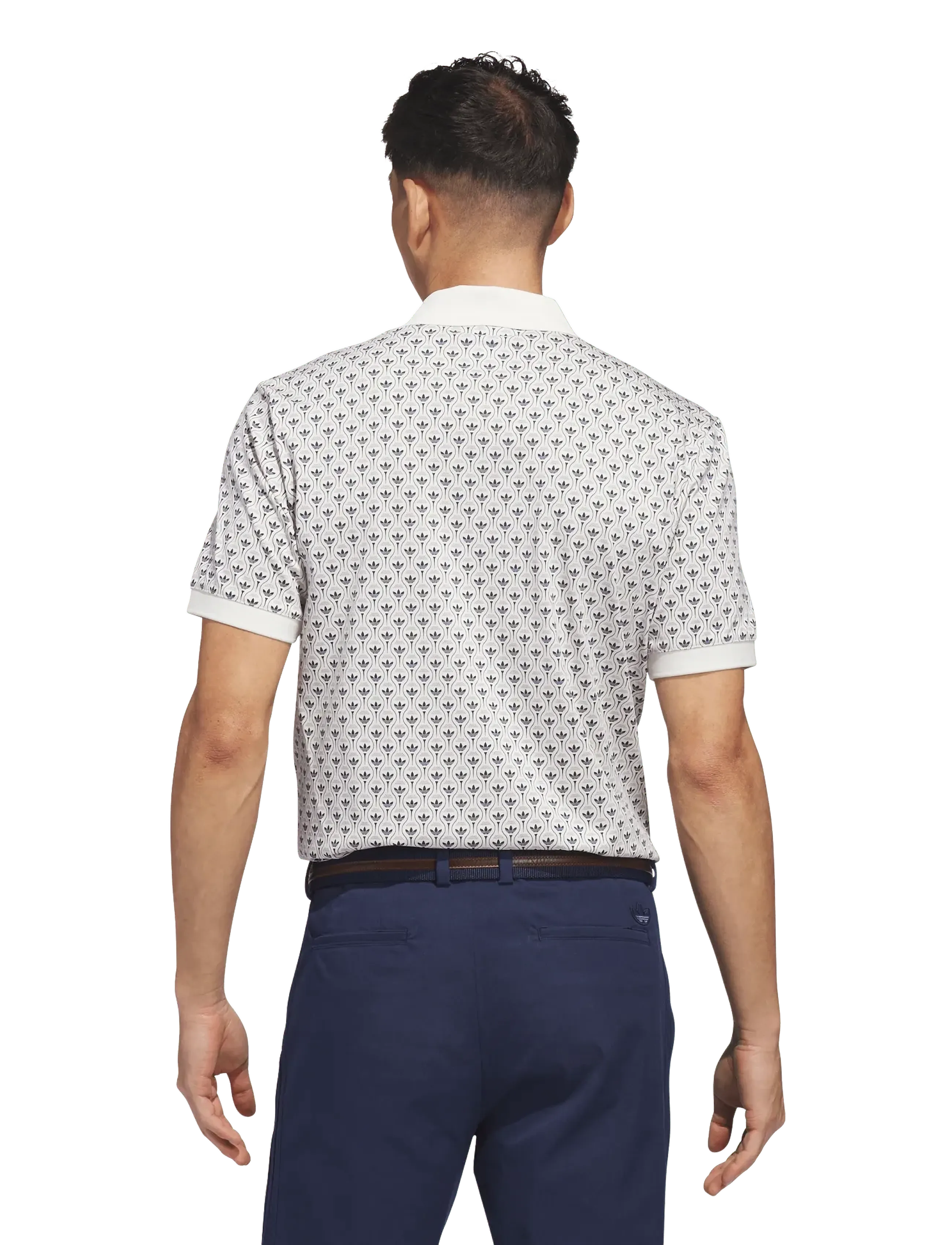 adidas Golf Originals - S Nov AOP P - polos - cwhite/nindig - 5
