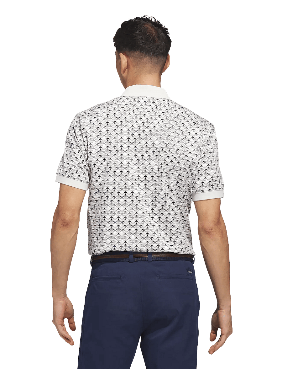 adidas Golf Originals - S Nov AOP P - oberteile & t-shirts - cwhite/nindig - 5
