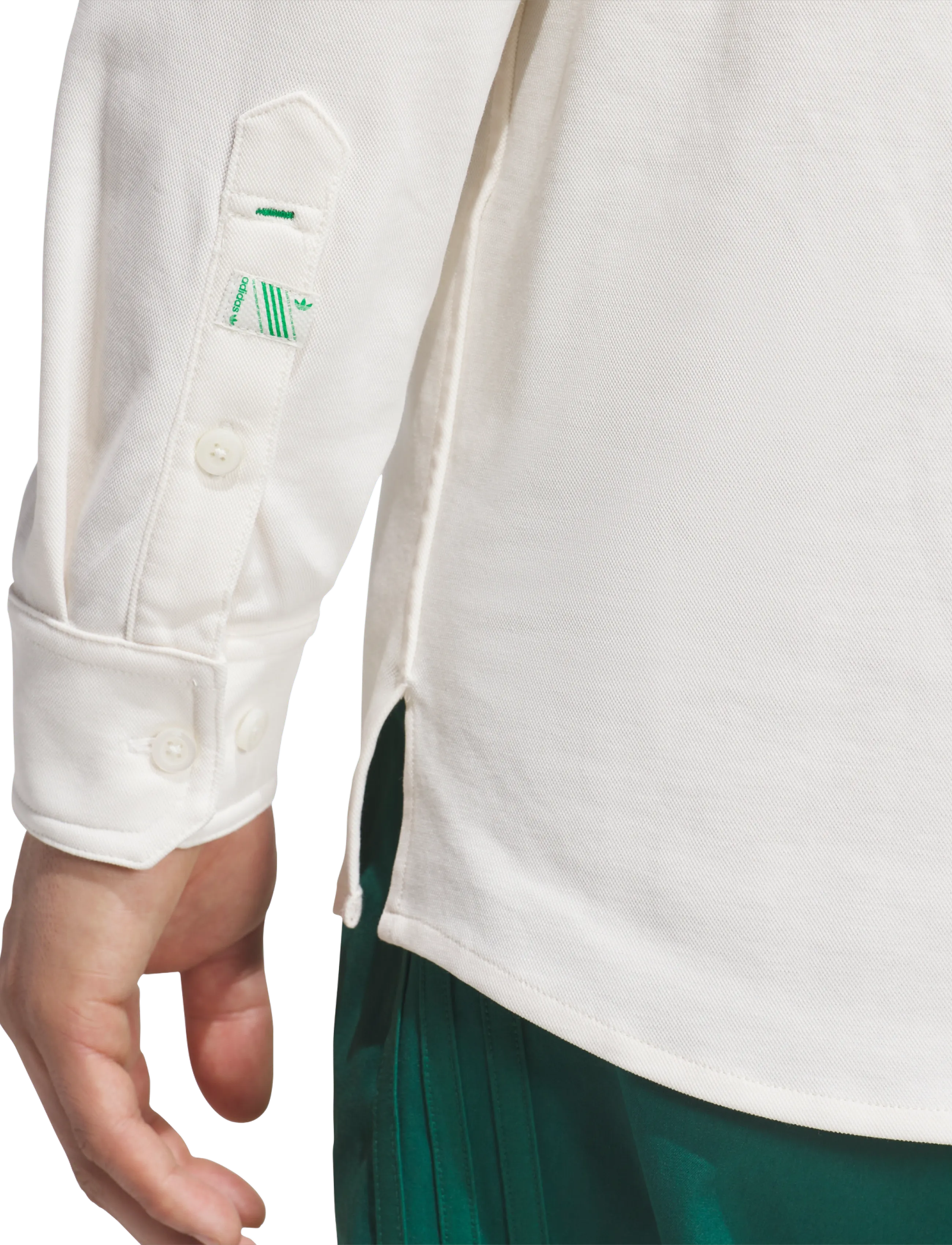 adidas Golf Originals - S LS Button Up - cwhite - 5