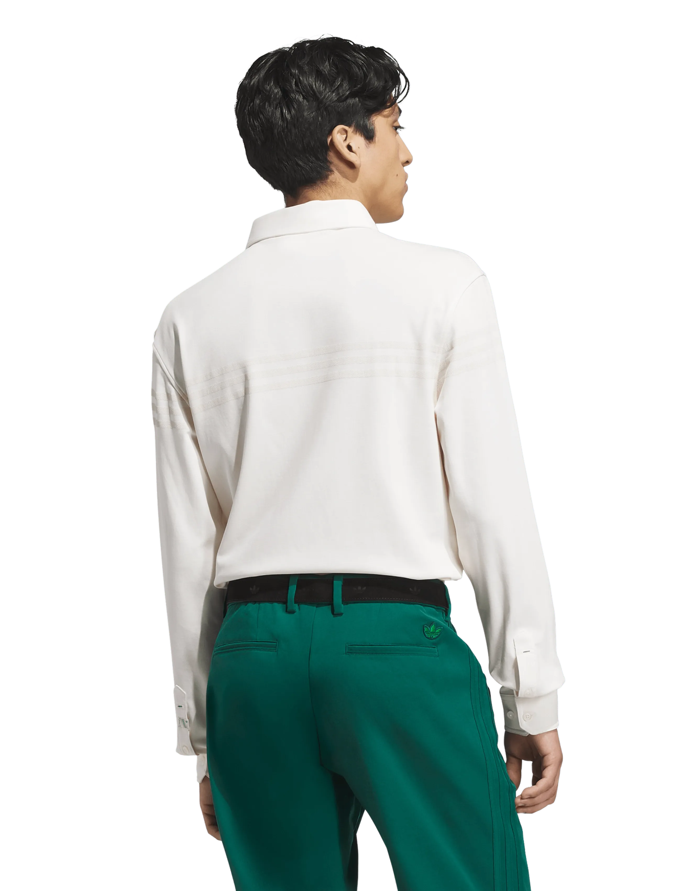 adidas Golf Originals - S LS Button Up - tops & t-shirts - cwhite - 5
