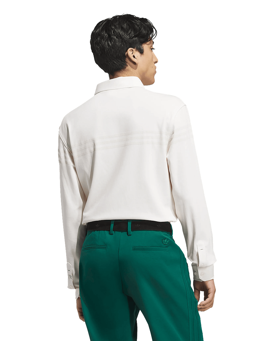 adidas Golf Originals - S LS Button Up - tops & t-shirts - cwhite - 5