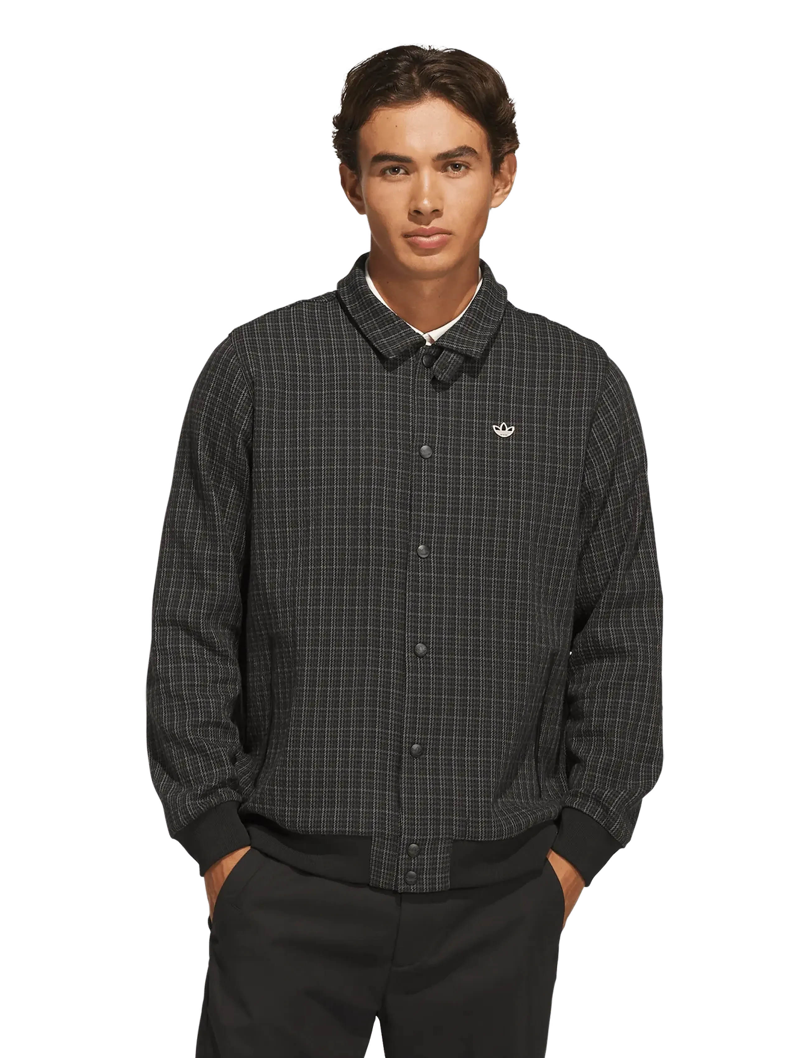 adidas Golf Originals - S Letter Jckt - golfjakker - carbon - 2