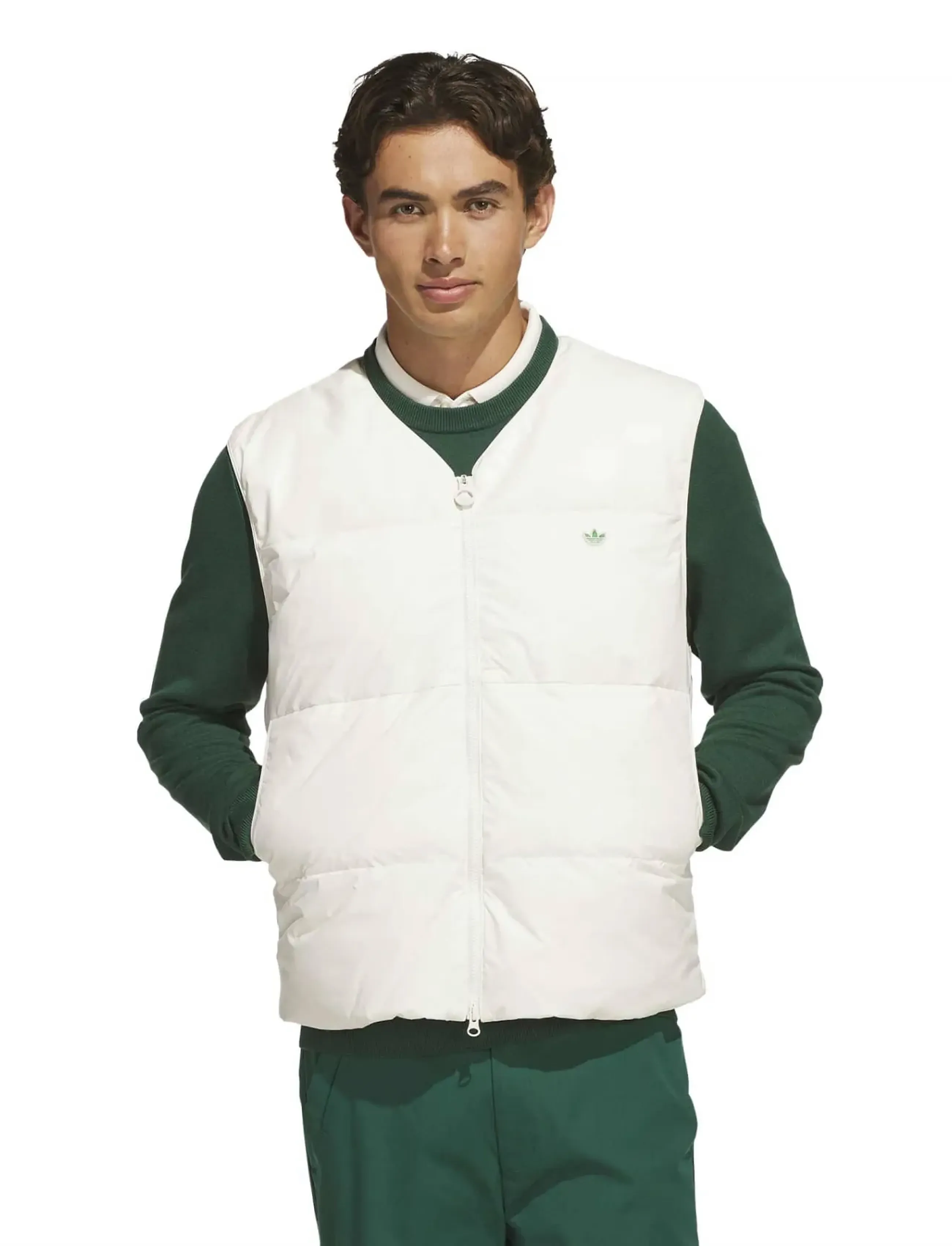 adidas Golf Originals - S Down Vest - cwhite - 0