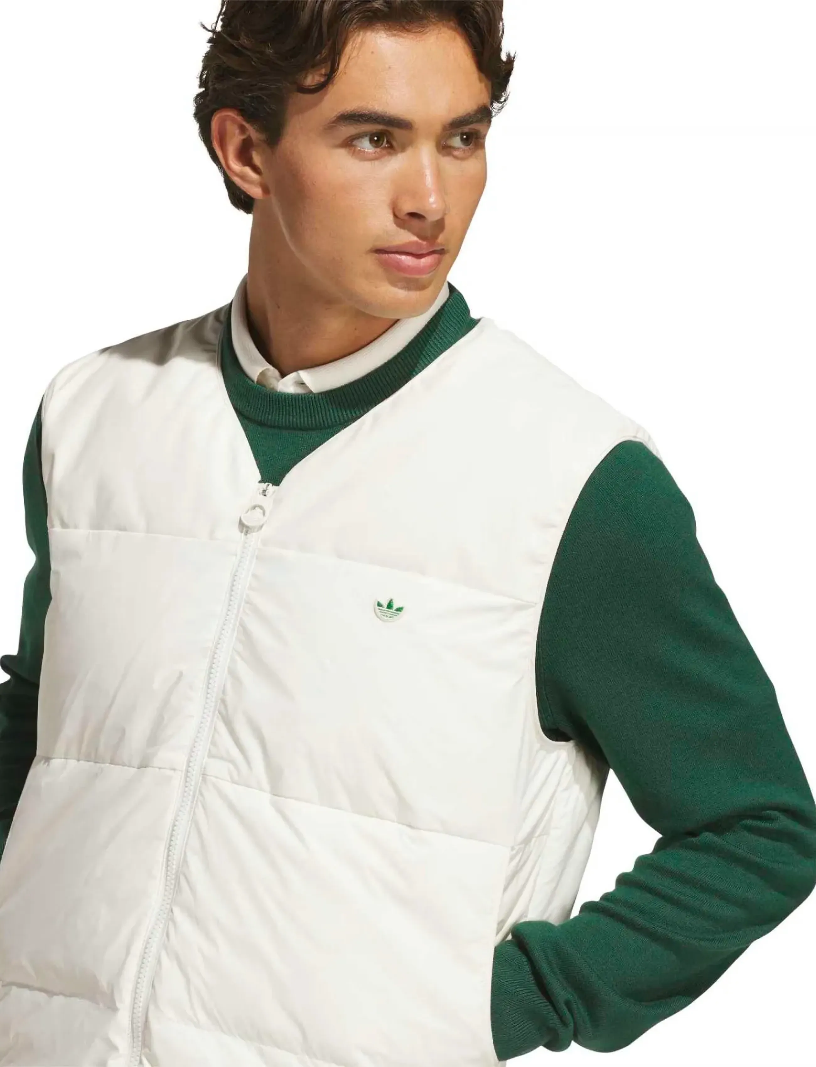 adidas Golf Originals - S Down Vest - cwhite - 4