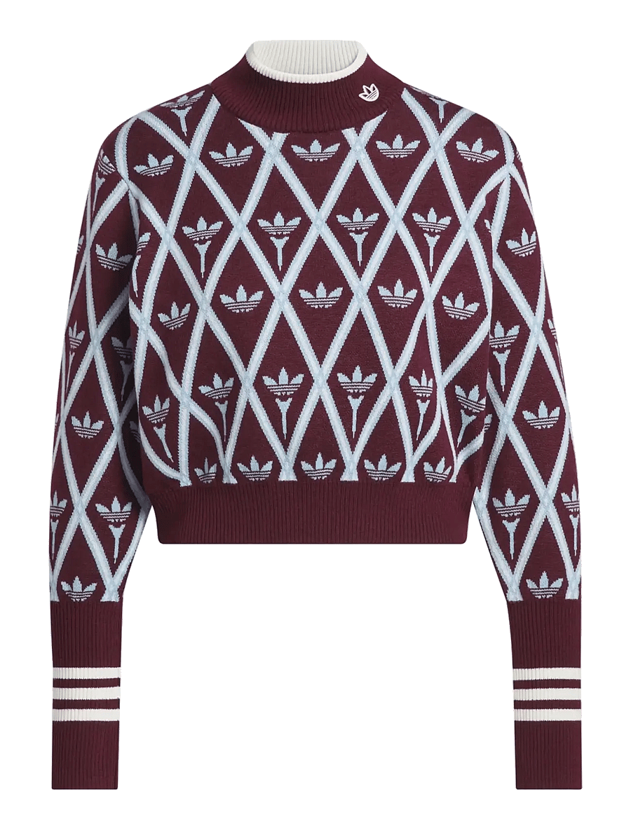 adidas Golf Originals - S Turtleneck - maroon - 1