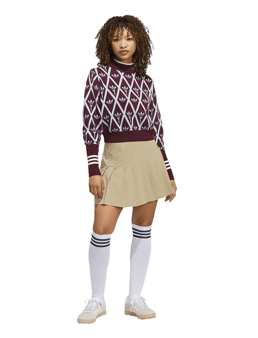 adidas Golf Originals - S Turtleneck - maroon - 0
