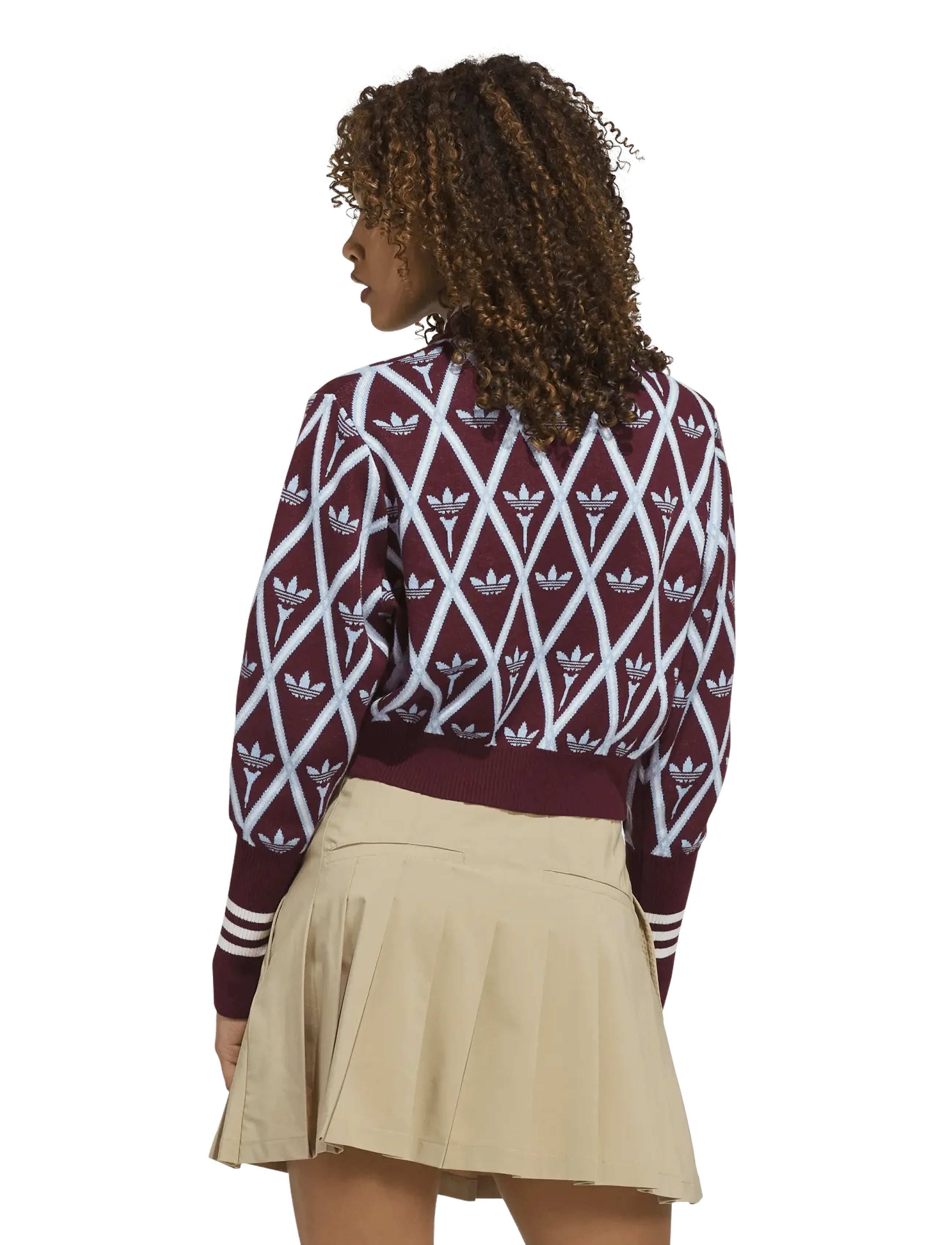 adidas Golf Originals - S Turtleneck - maroon - 3